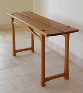 web fir table end