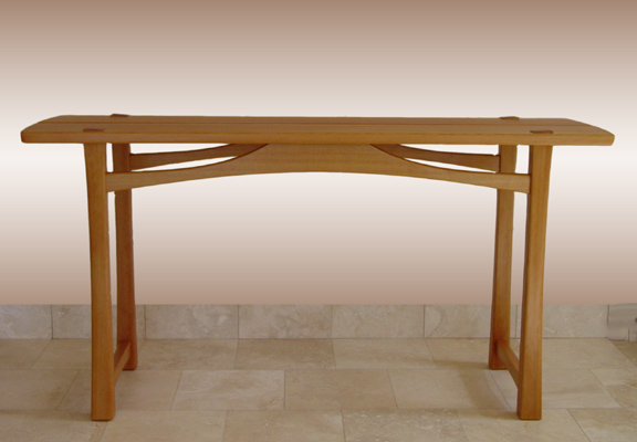web fir table front