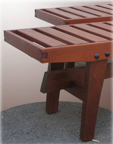 web ipe bench joint